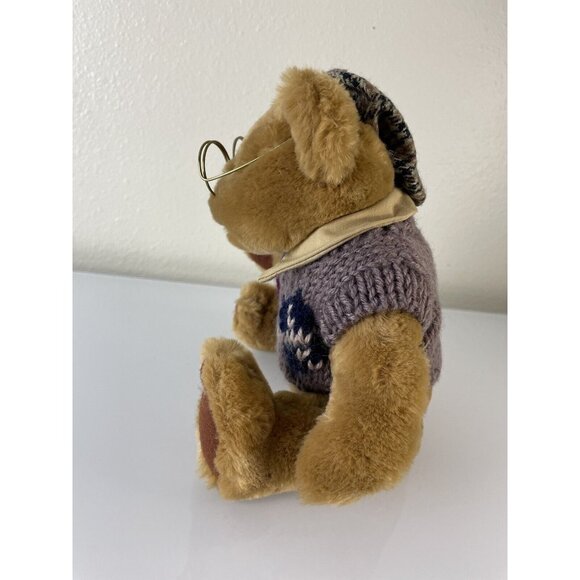 Brass Button Bear Collection, Pickford Bears LTD “Sherwood” Stuffed Bear, 8” Toy - Picture 6 of 9